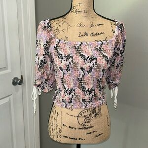 Free people crop blouse